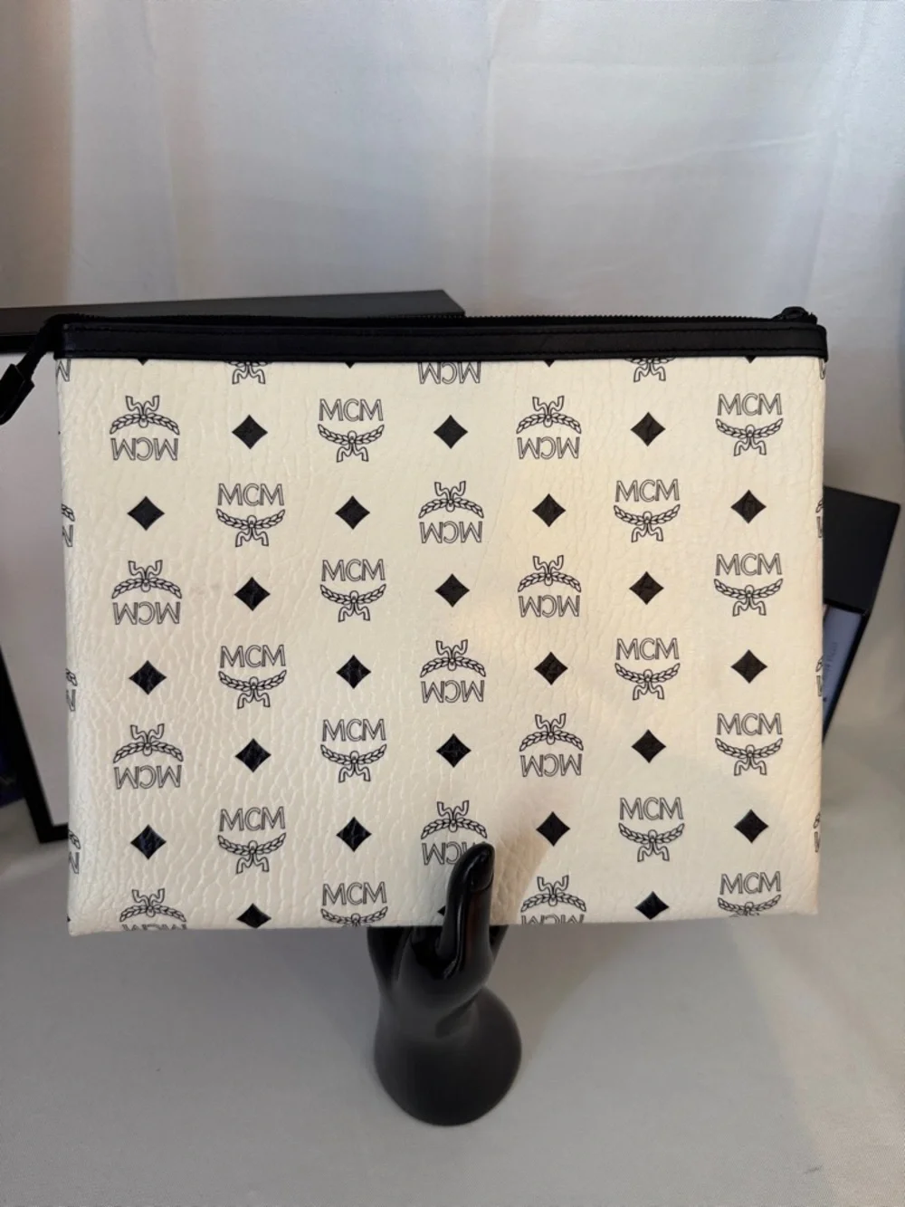 MCM zip pouch
